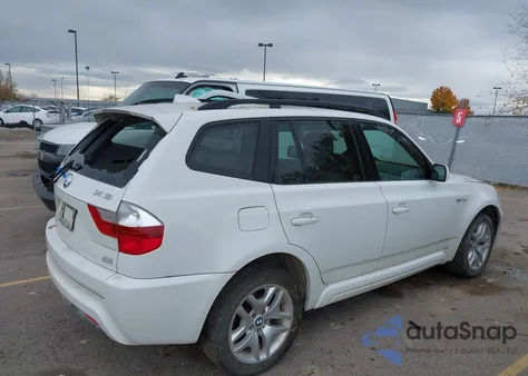 2007 BMW X3 3.0Si from USA, damaged, VIN WBXPC934X7WF00219
